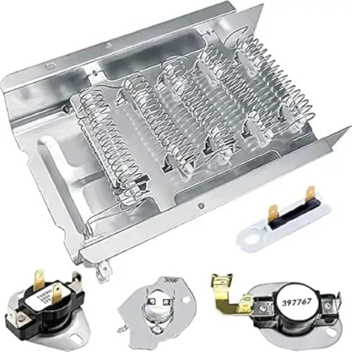 ALLTEMP 279838 Heating Element for Kenmore Dryer Compatible Whirlpool Wed4815ew1 Heating Elements Roper Dryer Parts 500