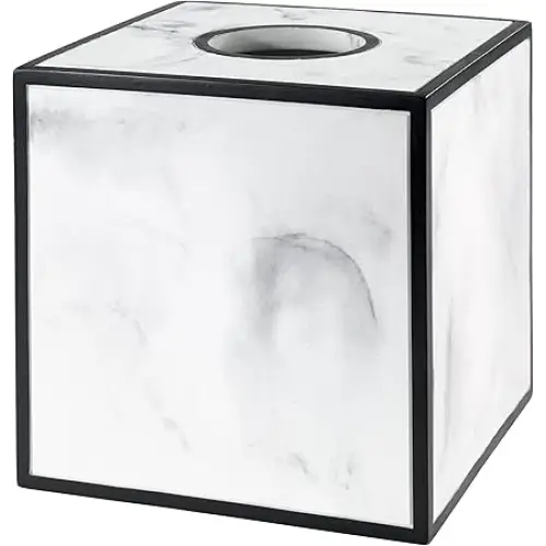 Avanti Linens - Tissue Box Cover (Jasper Collection) - Bath Countertop Accessories