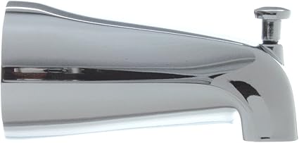 Danco 88434 Durable Metal Diverter Spout, Chrome, 1/2Inch Slip Connection
