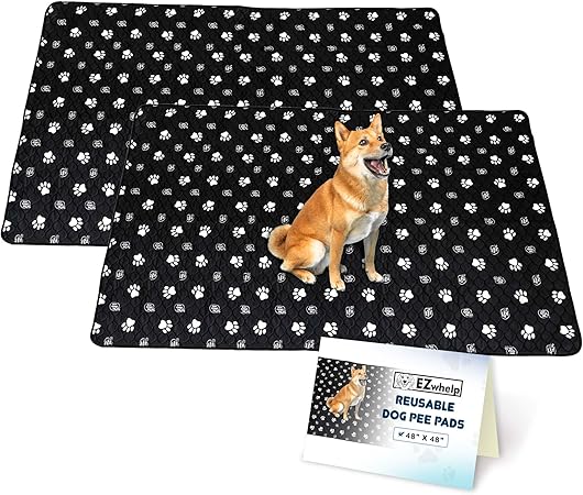 Ezwhelp Washable Pee Pads for Dogs: Waterproof Training Pads