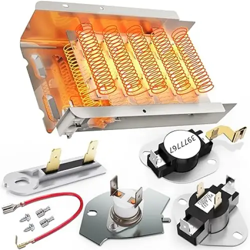 MONKEMAN Upgraded 279838 Dryer Heating Element for Whirlpool Kenmore Maytag Amana Roper Dryer Heating Element Parts