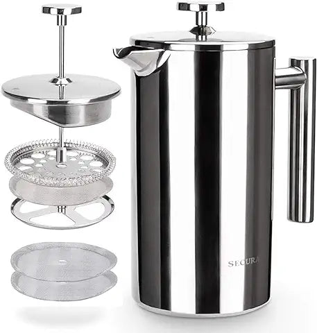 Secura French Press Coffee Maker 34oz (1 Liter)