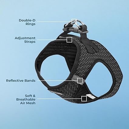 Voyager Step-In Air Dog Harness - All Weather Mesh, Reflective, No Pull Harness, Small