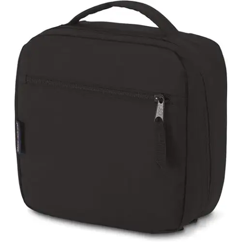 JanSport Lunch Break Insulated Cooler Bag - Leakproof Picnic Tote Black - Lunchboxes & Insulated Food