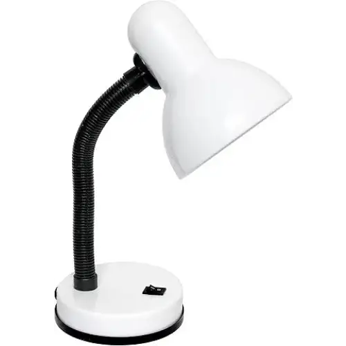 Simple Designs Basic Metal Desk Lamp with Flexible Hose Neck - Lighting/Candleholders