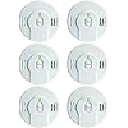 Kidde Smoke Detector i9010, 10-Year Battery, LED Indicators, Test-Reset Button, 6 Pack