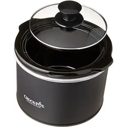 Crock-Pot Mini 1.5 Quart Round Manual Slow Cooker Black (SCR151) - Slow Cookers