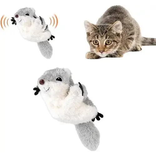 Sugar Glider Cat Toys with Motion Sensor