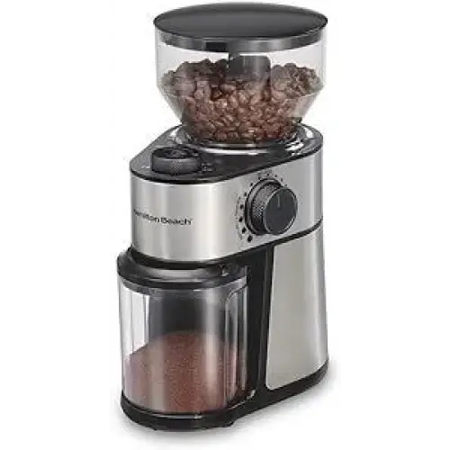 Hamilton Beach Burr Grinder: 18 Precision Grind Settings