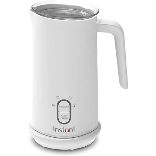 Instant Pot Instant Milk Frother 4-in-1 Electric Milk Steamer 10oz/295ml Automatic Hot and Cold Foam Maker and Milk