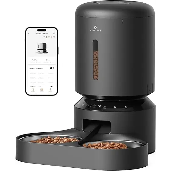 Petlibro Automatic Cat Feeder: Wifi Enabled & App Controlled