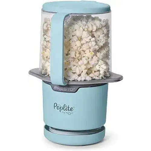 Healthy Hot Air Popcorn Maker with Serving Bowl